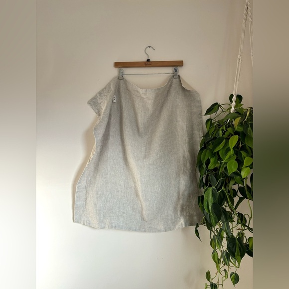 Pottery Barn flax waffle shams in the color “ecru”- linen & cotton blend - Picture 8 of 15